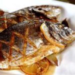 Дорада с лимоном.