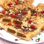 Блины-пирожки с повидлом