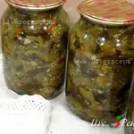Баклажаны с чесноком и сладким перцем