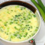 Сырный суп с рисом