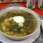 Суп с морской капустой