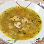 Суп гречневый с грибами
