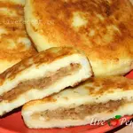 Картофельные шарики с капустой