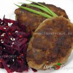 Зразы мясные с грибами и сыром