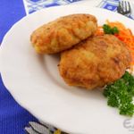 Котлеты куриные с тыквой