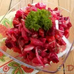 Винегрет со свежей капустой