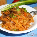 Капуста тушеная с грибами