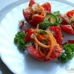Помидоры маринованные по-корейски