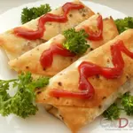 Лаваш с грибной начинкой