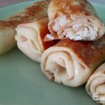 Блинчики с рисом и яйцом