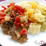 Свинина жареная с овощами по-итальянски