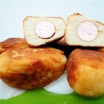 Сосиски в картофельной шубке