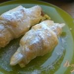 Круассаны с джемом и заварным кремом