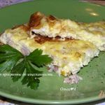 Фриттата с курицей, картофелем и кукурузой