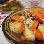 Жаркое с можжевельником запечённое в рукаве