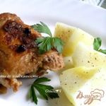 Курица в пряностях с корицей