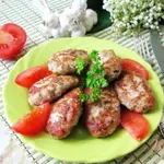 Котлеты с сыром и овсяными хлопьями