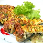 Нототения запеченная с чесноком и укропом.