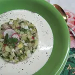 Окрошка на кефире