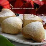 Ванильные булочки с отрубями