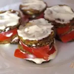 Кабачки с помидорами и чесноком