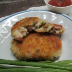 Крокеты с ветчиной и грибами