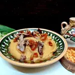 Гороховая каша с копчёностями