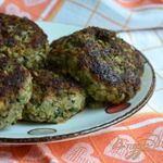 Котлеты с кабачком и шпинатом