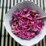 Сочный салат из свежих овощей