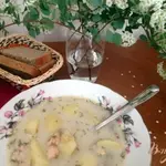 Финский суп из лосося  (Lohikeitto)
