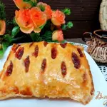 Слоёный пирог с повидлом