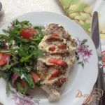 Куриная грудка в сметанном соусе