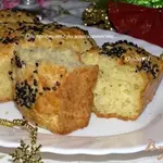 Булочки с сыром, отрубями и кунжутом