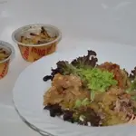 Порционный картофель с кальмарами