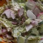 Салат с редисом