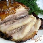 Свиная лопатка с травами и лимоном