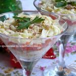 Яичный салат с морковью и миндалем