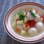 Суп с фрикадельками