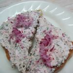 Творожная масса с редисом