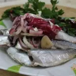 Салака засолена по - домашнему
