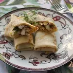Блины с рыбной начинкой