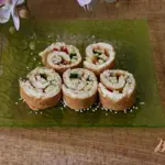 Геркулесовый рулет с овощами