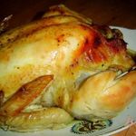 Курица с яблоками