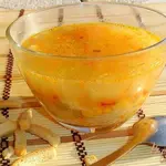 Постный рисовый суп с овощами