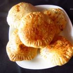 Слойки с сыром  и укропом