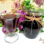 Кисель из замороженной черники.