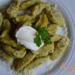 Клецки из цукини c нутом
