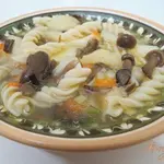 Грибная лапша
