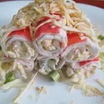 Фаршированные крабовые палочки