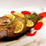 Речная форель запеченная в духовк